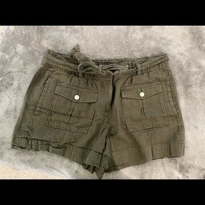 LOFT Tie Waist Shorts